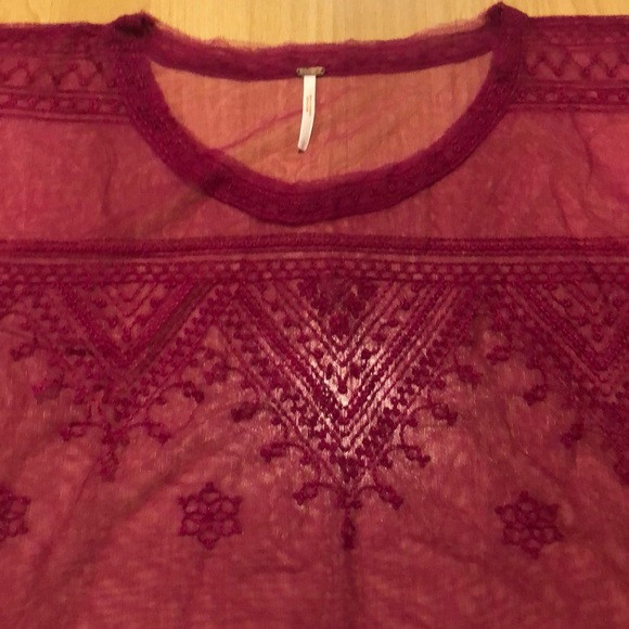 Free People mesh crop top - Picture 3 of 3